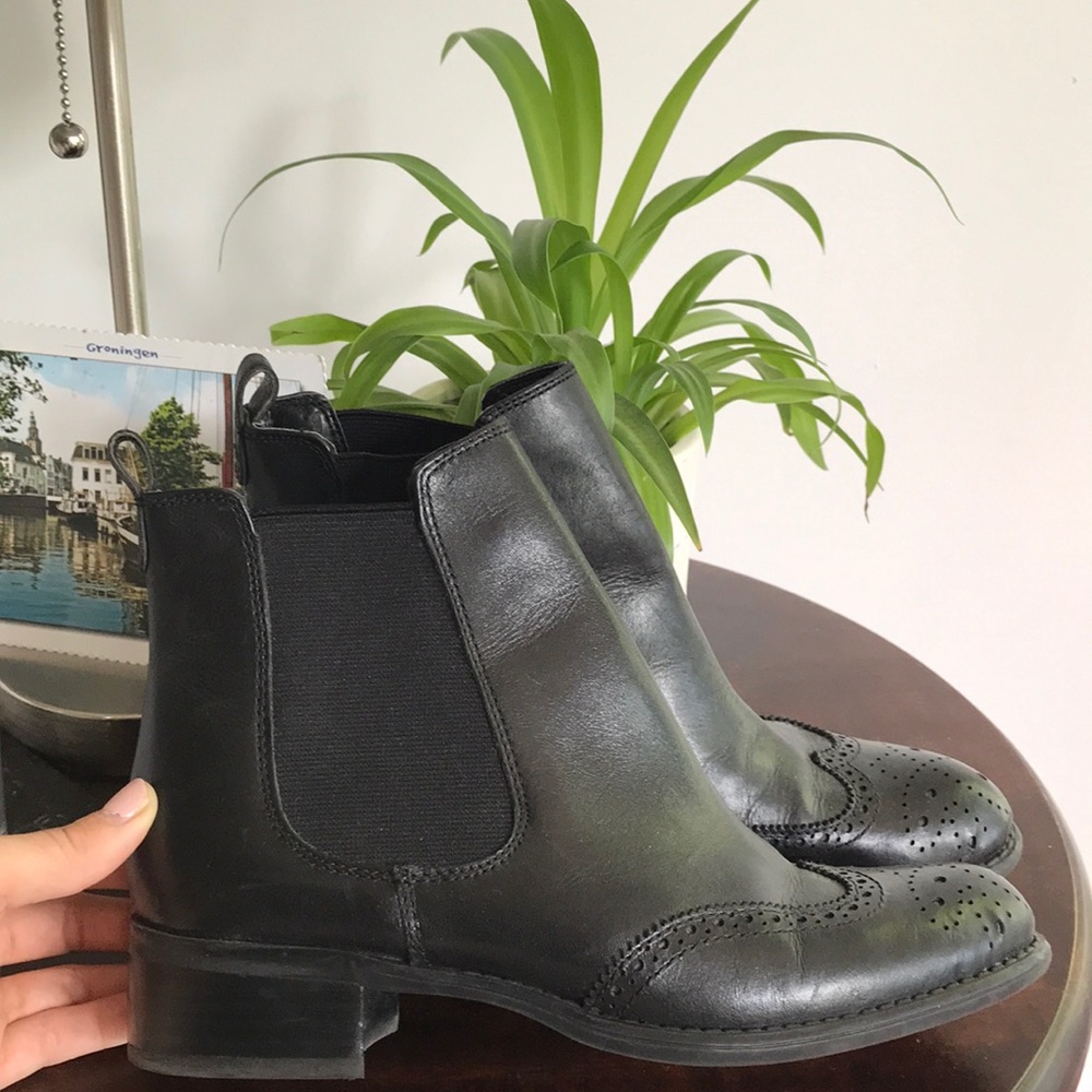 Franco Sarto Leather Boots